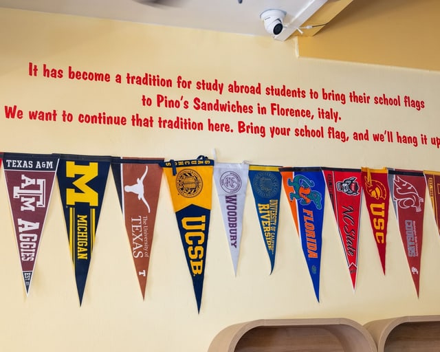 The Flags on the Walls